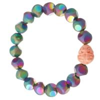 Resin Bracelets, 316 Stainless Steel, with Resin, colorful plated, fashion jewelry & for woman, multi-colored Inch 