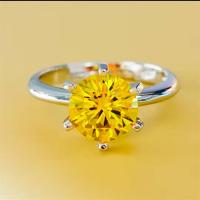 Хрустальное латунное палец кольцо, Латунь, с Кристаллы, покрытый платиной, регулируемый & Женский, размер:6-8, продается PC