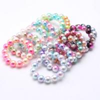 
Bracelets enfants, perle de plastique, bijoux de mode, plus de couleurs à choisir, 12mm Environ 6.29 pouce, Vendu par PC
