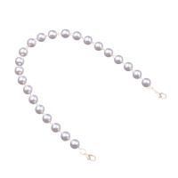 Kunststoffkette, Kunststoff Perlen, mit Messing, plattiert, DIY & verschiedene Größen vorhanden, keine, Länge:ca. 14.17 ZollInch, verkauft von Strang