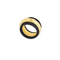 Brass Finger Ring, gold color plated, fashion jewelry & for woman 