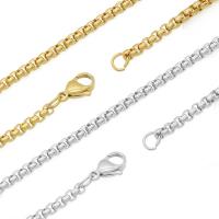 Stainless Steel Rolo Chain, 304 Stainless Steel, plated, fashion jewelry & DIY 3mm Approx 23.62 Inch 