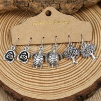 Fashion Zinc Alloy Jewelry Sets, plated, 6 pieces & fashion jewelry & for woman 