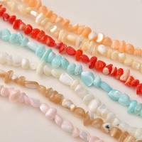Dyed Shell Beads, DIY 7-9mm Approx 0.7mm Approx 15.35 Inch, Approx 