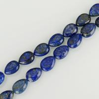 Perles de pierre lasurite naturelles, Lapis lazuli, larme, bleu Environ 1.5mm Environ 16 pouce, Environ Vendu par brin