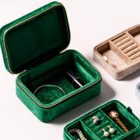 Multifunctional Jewelry Box, Velveteen, portable & durable & dustproof [