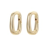 Brass Snap Clasp, 14K gold plated, DIY 10-17.6mm 