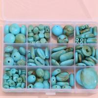 Fashion Plastic Beads, with Plastic Box, DIY 
