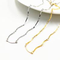 Stainless Steel Chain Necklace, 316L Stainless Steel, Vacuum Ion Plating, DIY 