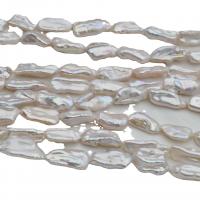Biwa Cultured Freshwater Pearl Beads, DIY white cm 