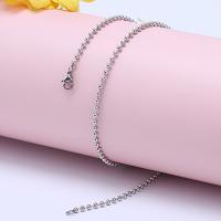 Stainless Steel Ball Chain, 304 Stainless Steel & DIY original color 