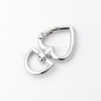 Bolsa D hebilla del anillo, aleación de zinc, Corazón, Joyería & para mujer, más colores para la opción, 45mm, Vendido por UD