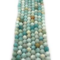 Amazonit Perlen, DIY & verschiedene Größen vorhanden & facettierte, gemischte Farben, Länge:ca. 38 cm, verkauft von Strang