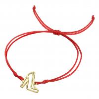 Fashion Jewelry Bracelet, Knot Cord, with 304 Stainless Steel, Shoes, Vacuum Ion Plating, adjustable & for woman Approx 15-30 cm 
