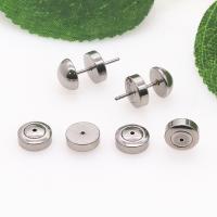 Stainless Steel Ear Nut Component, 304 Stainless Steel, polished, DIY, original color 