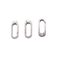 Stainless Steel Jewelry Clasp, 304 Stainless Steel, polished, DIY, original color 