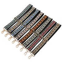 Bag Straps, Polyester and Cotton, jacquard, adjustable & for woman 