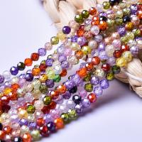Kubischer Zirkonia Perlen Schmuck, DIY & verschiedene Größen vorhanden, keine, verkauft von Strang