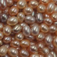 Perlas Arroz Freshwater, Perlas cultivadas de agua dulce, Bricolaje, más colores para la opción, 7mm, Vendido por UD