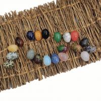 Décoration de Pâques, pierre gemme, ovale, différents matériaux pour le choix Vendu par PC