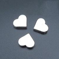 Zinc Alloy Heart Beads, antique silver color plated, vintage & DIY Approx 
