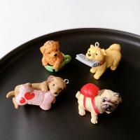 Mobile Phone DIY Decoration, Resin, Dog, cute 35mm, Approx 