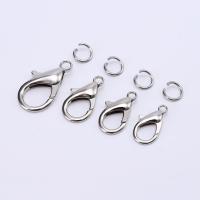 Stainless Steel Lobster Claw Clasp, 304 Stainless Steel, stoving varnish, DIY original color 