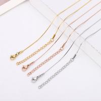 Fashion Stainless Steel Necklace Chain, 304 Stainless Steel, Vacuum Ion Plating, DIY 