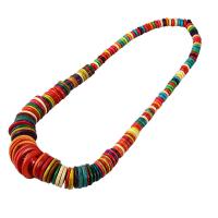 Collar De Perlas De Joyería, Coco, para mujer, más colores para la opción, longitud:aproximado 31.5 Inch, Vendido por UD