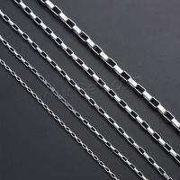 Stainless Steel Chain Necklace, 304 Stainless Steel original color 