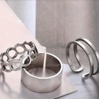 Stainless Steel Finger Ring, 304 Stainless Steel, Unisex original color 