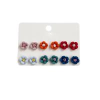 Acrylic Stud Earring, handmade, 6 pieces & fashion jewelry & for woman 