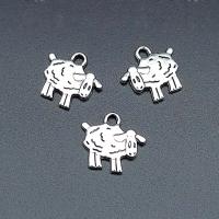 Zinc Alloy Animal Pendants, Sheep, antique silver color plated, durable & DIY Approx 