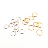 Soldered Stainless Steel Jump Ring, 304 Stainless Steel, Vacuum Ion Plating, DIY 