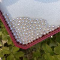 Natural Freshwater Pearl Loose Beads, DIY, white, 4-5mm [