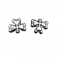 Zinc Alloy Spacer Beads, Three Leaf Clover, antique silver color plated, vintage & DIY Approx [