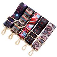 Bag Straps, Polyester and Cotton, jacquard, Length Adjustable & folk style & for woman 