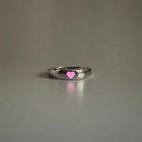 Luminated Finger Ring, Zinc Alloy, silver color plated, fashion jewelry & Unisex 