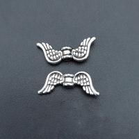 Zinc Alloy Spacer Beads, Wing Shape, antique silver color plated, vintage & DIY Approx 