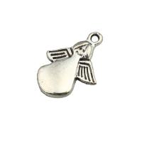 Zinc Alloy Jewelry Pendants, Angel, antique silver color plated, DIY Approx 0.2mm 