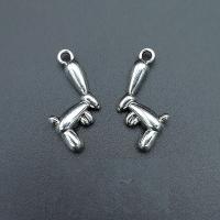 Zinc Alloy Jewelry Pendants, antique silver color plated, durable & Corrosion-Resistant & DIY Approx 