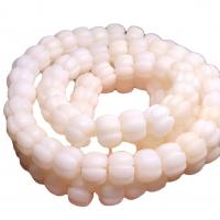 108 perles de Mala, Blanc Bodhi racine, bijoux de mode & unisexe & styles différents pour le choix Vendu par brin