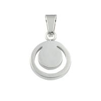 Stainless Steel Pendants, 304 Stainless Steel, fashion jewelry & Unisex, original color Approx 3.1mm 