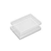 Boîte de rangement, polystyrène, rectangle, Anti-poussière & normes différentes pour le choix, transparent, Vendu par PC
