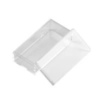 Boîte de rangement, polystyrène, rectangle, Anti-poussière & normes différentes pour le choix, transparent, Vendu par PC