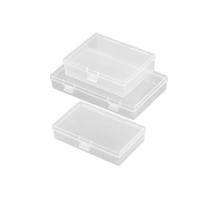 Boîte de rangement, Polypropylène (pp), rectangle, Anti-poussière & normes différentes pour le choix, transparent, Vendu par PC