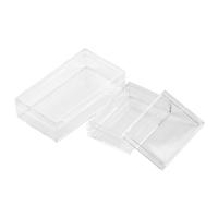 Boîte de rangement, polystyrène, rectangle, Anti-poussière & transparent & normes différentes pour le choix, Vendu par PC