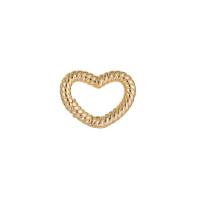 Brass Snap Clasp, gold color plated & DIY, golden [