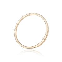 Brass Linking Ring, Donut, gold color plated, DIY golden [