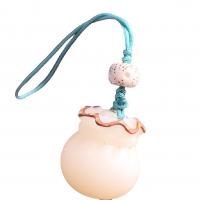 Buddhist Hanging Decoration, Bodhi Root, with Xingyue Bodhi & Polyester Cord, Money Bag, fashion jewelry & Unisex, 20mm [